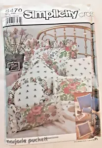 Vintage Simplicity Schnittmuster 8470 Kissen Nähen Basteln Projekt (H) - Bild 1 von 2