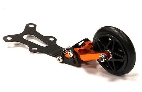Orange Billet Machined Wheelie Bar for HPI Savage XS Flux Upgrade - Image 1 of 1
