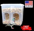 Automatic Pigeon Bird Feeder for Poultry Quail Parrot Parakeet Canary Cockatiel