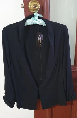 Crossroads Blazer Ruch Sleeve - image 1 of 4