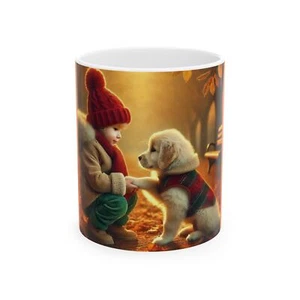 Ceramic Mug - A Dog's Love is Unconditional! - Picture 1 of 9