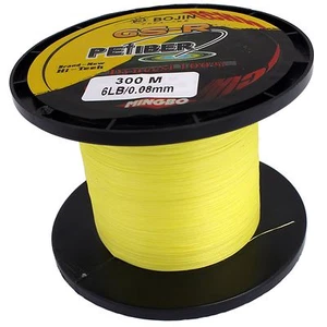 GSR PEFIBER BRAID FISHING LINE 6LB 300M, YELLOW MADE FROM 100% UHMWPE DYNEESI - Picture 1 of 3