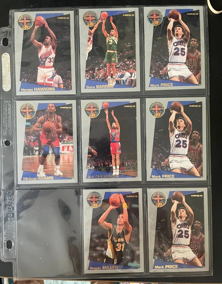8 1992-93 FLEER SHARP 射手篮球明星卡 — 第 1/1 张图片