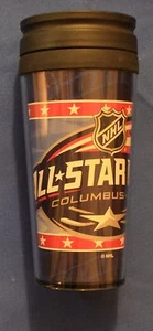 NHL 2015 All-Star Game Copa de Viaje 16 OZ Chaqueta Azul Columbus Arena Nacional - Imagen 1 de 3