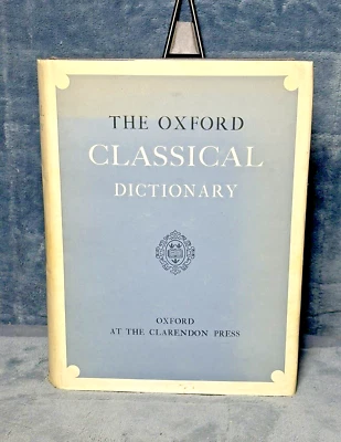 The Oxford Classical Dictionary, 1968, 970 pages - Image 1 of 4