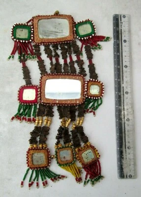 SUPER RARE! Vintage Afghan Turkmen Shaman Mirror - Image 1 of 2
