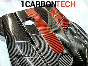 100% REAL CARBON FIBER ENGINE COVER FITS TOYOTA SUPRA 2019-2020-2022-2023 AND CR - Bild 1 von 9