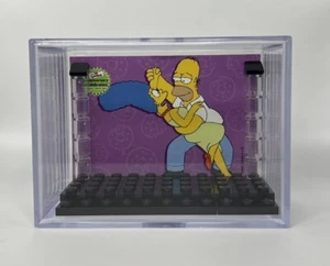 Collectible Force Pack Minifigure Display Case For Lego Simpsons Homer & Marge - Picture 1 of 4