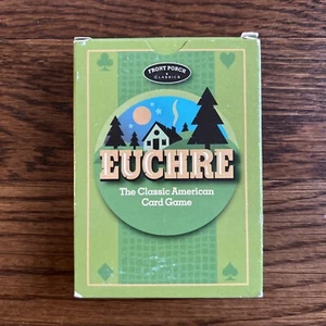 Euchre Spielkarten komplettes Deck Kartenspiel mit Jokern - Karten unbenutzt in Ordnung - Bild 1 von 4