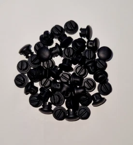 50 Stück 24375 Lego Technic +neu+ Gummi Noppen schwarz entspr. 6139223 - Bild 1 von 2