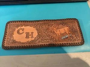 Handgefertigte Geldbörse mit Monogramm - Bild 1 von 4