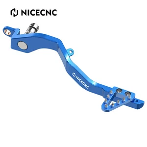 NiceCNC Rear Brake Pedal Lever Arm For Yamaha YZ 85 YZ85 2002-2023 Anodized Blue - Picture 1 of 11