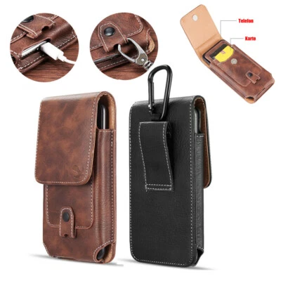 Für Apple iPhone 8 6S 6 7 13 12 11 Pro Plus XS Max Gürtelclip Schutz Tasche Case - Bild 1 von 4