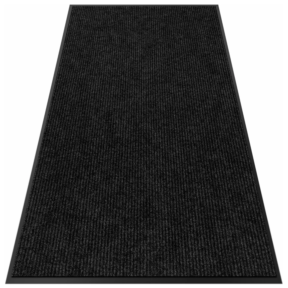Entrance Mat Indoor Outdoor Heavy Duty Commercial Front Door Mats Carpet Black - Image 1 of 4