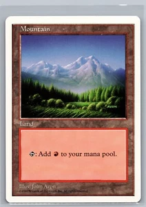 Mountain #443 NM Fifth Edition Vintage Magic the Gathering MTG - Picture 1 of 2