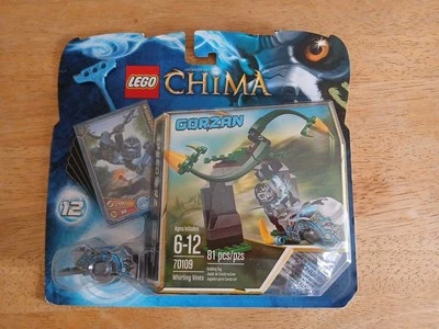 Lego #70109 Gorzan Whirling Vines Chima Retired Hard 2013 Unopened Package Bent - Image 1 of 4