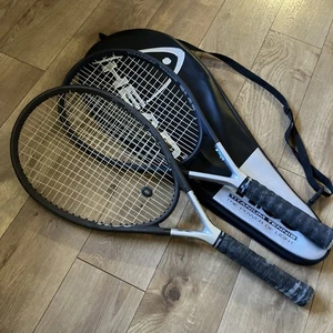 Raqueta de tenis Head Ti S6 titanio extra larga agarre de 4 1/4” con S5 adicional y lote de bolsa - Imagen 1 de 13