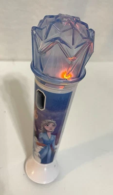 Disney Frozen 2 II Magical Sing Along Flashing light up & Singing Microphone - Image 1 of 4