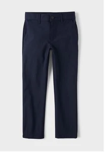 The Children’s Place Boys Uniform Quick Dry Straight Chino Pants - Blue - Size - Picture 1 of 3