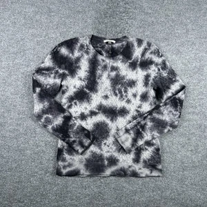 John Varvatos Sweater Adult Medium Tie Dye Cable Knit Pullover Wool Cashmere Men - Picture 1 of 11