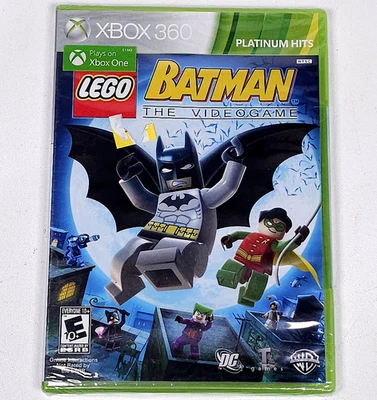 Lego Batman The Videogame Xbox 360 Xbox one Game Platinum Hits NEW SEALED - Image 1 of 4