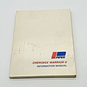 Piper Cherokee Warrior II Information Manual 761-649 - Bild 1 von 9