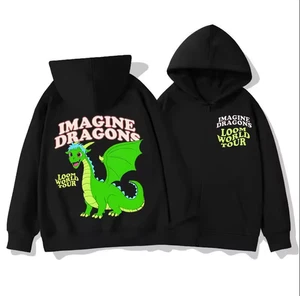 Imagine Dragons Loom World Tour 2025 Hoodie Band Merch Unisex Sweatshirt - Picture 1 of 4