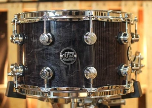 DW Performance Ebony Stain Snare Drum - 8x14 - Picture 1 of 4