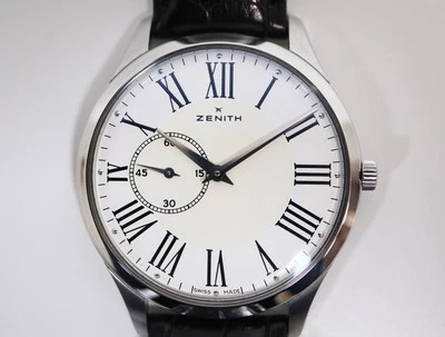 ●Zenith Elite Heritage Ultra Sin 03.2010.681 11.C493 Stainless Steel Automatic W - Image 1 of 4
