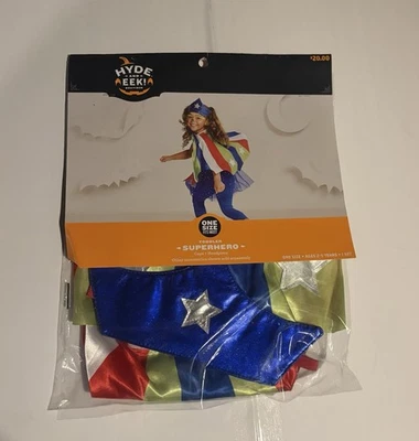 Superhero Costume Cap & Headband Accessories. Toddler One Size, Fits Ages 2-5 - Image 1 of 3