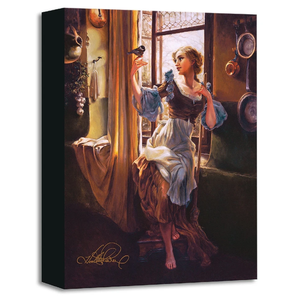 Cinderella's New Day 16Hx12W Disney Bellas Artes por Heather Edwards Foto 1 de 1