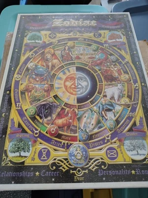 Rompecabezas White Mountain Zodiac raro muy difícil de encontrar NUEVO Foto 1 de 4