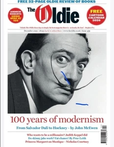 The Oldie Magazine (UK) - December 2025 - 100 Years Of Modernism - Free Calendar - Bild 1 von 1