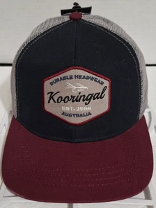 Cappellino uomo casual Kooringal maglia snapback traspirante asciugatura rapida nuovo con etichette - Foto 1 di 9