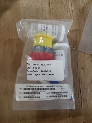 DEUTSCH MS3475L20-39P (BRAND NEW IN BAG) A/C Bulkhead Connector - Image 1 of 3