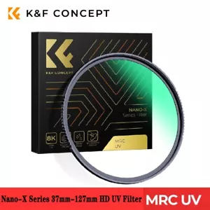 K&F Concept MRC UV Filter For Nano-X 8K HD Ultrathin UV Protection Lens Filter - Picture 1 of 14