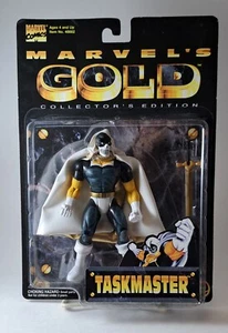 Marvel's Gold Taskmaster Actionfigur ToyBiz Toy Biz Avengers MOC NRFB - Bild 1 von 2