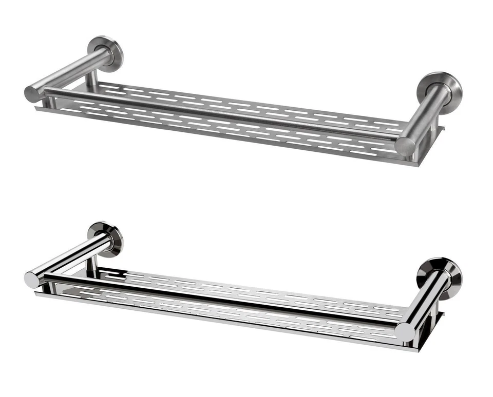 Edelstahl Wandregal Küchenregal Badregal Regal Edelstahlregal Regalhalter Bad - Bild 1 von 1