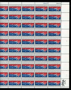 1306 Migratory Bird Treaty With Canada Sheet of 50 5¢ Stamps MNH - Picture 1 of 4