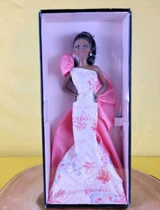 RARE Rose Splendor African American Black Pink Label Barbie V7125 Dress Print - Bild 1 von 8