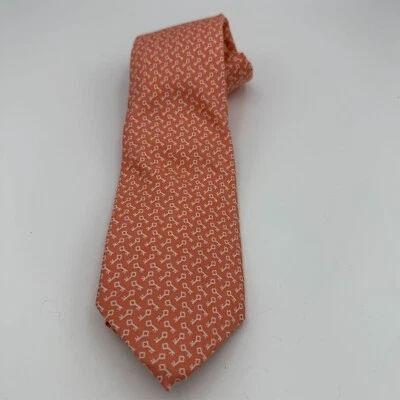 Corbata Vineyard Vines Colección Personalizada 100% Seda Para Hombre 57" Llaves Coral Hecha en EE. UU. Foto 1 de 4