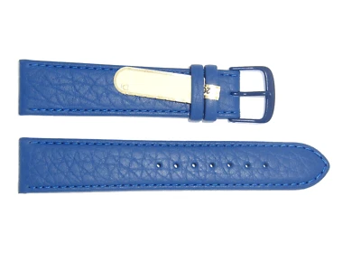 DI-Modelo Cuero de Vaca Genuino Impermeable 20 mm M' AZUL Correa de Reloj "DEPORTIVO" Foto 1 de 3