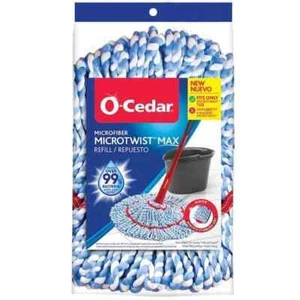MicroTwist MAX Mop Head Replacement Machine Washable Microfiber Refill (1-Pack) - Picture 1 of 4