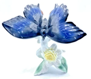 Vintage Gerold Porzellan Bavarian Butterfly Figurine - Picture 1 of 6