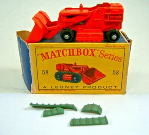 Cavadora de gotas Matchbox RW 58B naranja y plata en caja ""D - Imagen 1 de 7