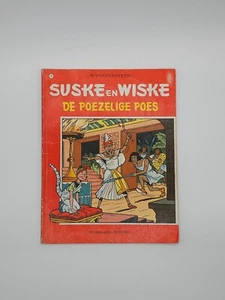 Suske en Wiske #155 De Poezelige Poes | 1st Print | 1975 | Vintage Comic - Foto 1 di 5