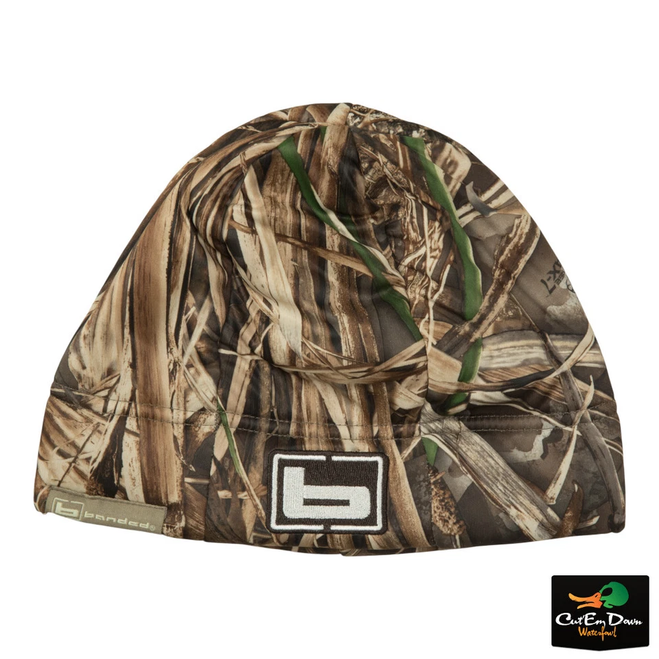 NEW BANDED GEAR ATCHAFALAYA SOFT SHELL BEANIE SKULL CAP HAT W/ b LOGO - Image 1 of 1