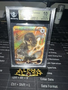 Alpha Clash TCG Kickstarter, Clarity, Foreseeing Fate (Iconic Rare) - Picture 1 of 2