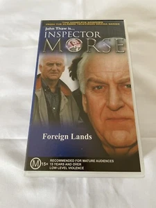 Inspector Morse-Foreign Lands-2 Episodes-2 Tapes.Video VHS. - Picture 1 of 1