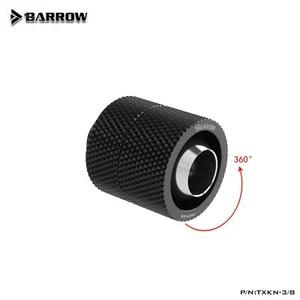 BARROW Fitting 360° Rotation For ID9.5+OD12.7mm 3/8" Hose Tube Manual Connector - Picture 1 of 9